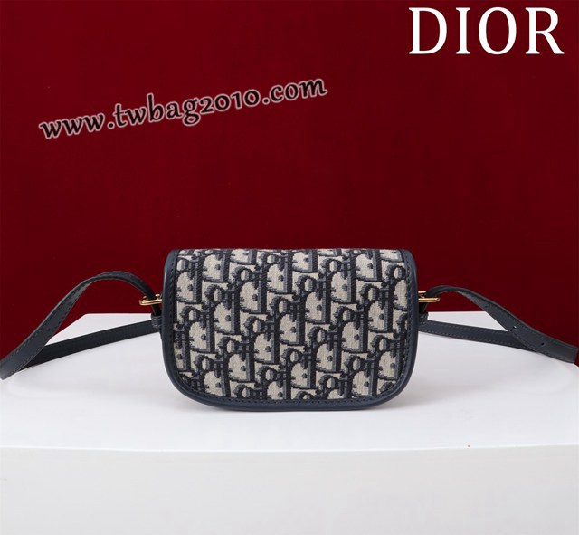 Dior专柜2025新款迪奥高仿原单老花波比Bobby手袋单肩斜挎女包 djfk1656
